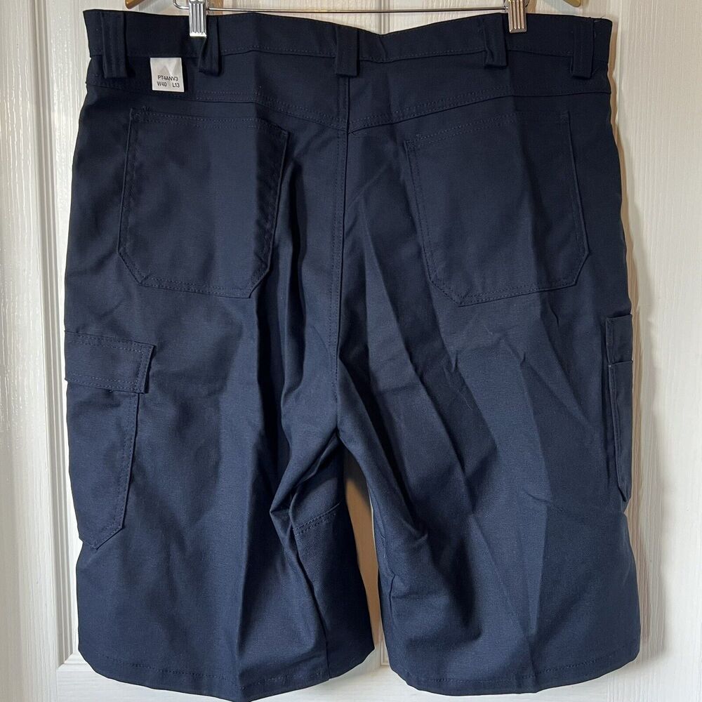 Red Kap Men's Performance Shop Shorts 40x13 Navy PT4ANV3 NWT - Picture 5 of 6